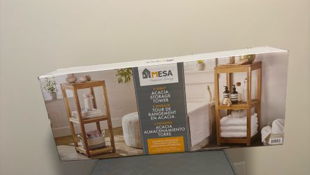 Acacia storage tower