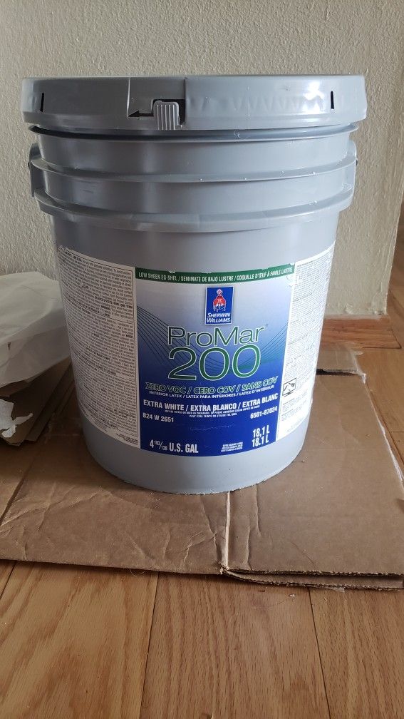 5Gal High Quality Paint, Canvas Color
