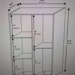 Used Furinno Luder Bookcase