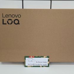 Lenovo LOQ Gaming Laptop New - Pay $1 To Take It Home Today and pay the rest later.