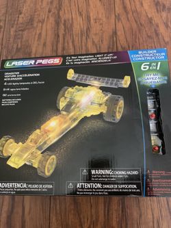 Laser peg -dragster