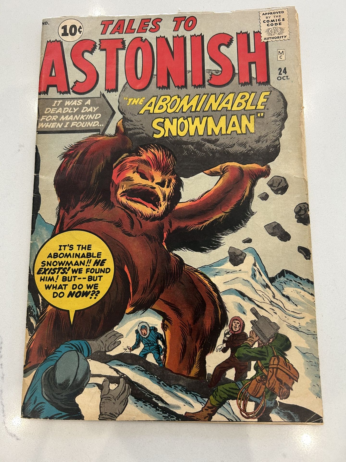 Tales to Astonish #24 (Jack Kirby/Steve Ditko) Silver Age π₯ VG