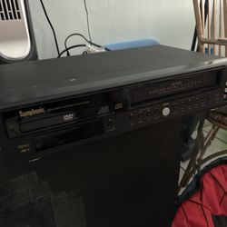 DVD player with video Cassette recorder