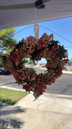 Heart floral hanger by Home Interiors