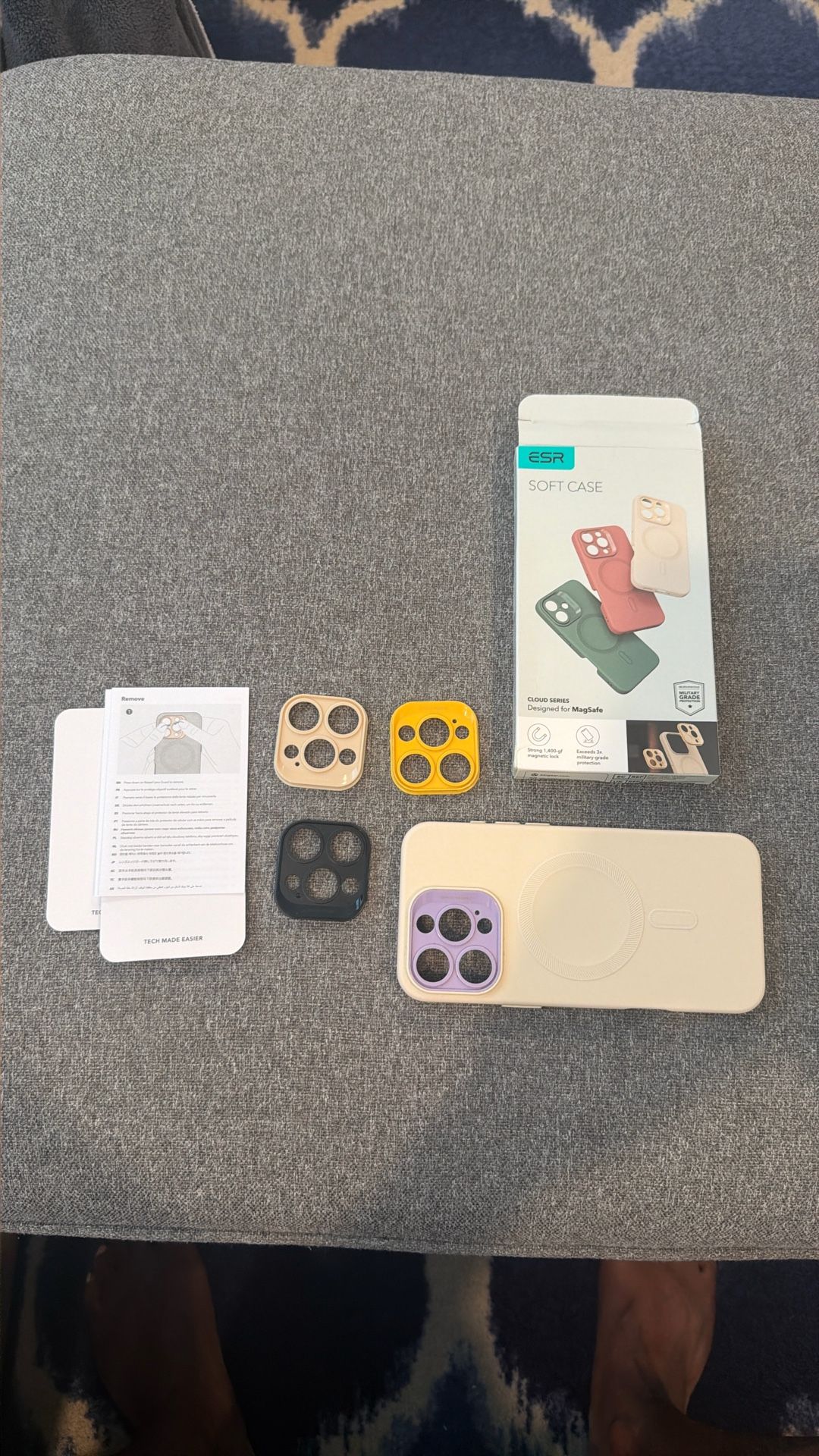 iPhone 16 Pro Max ESR Cloud Series Case - With Box And Papers - Like New Excellent Condition