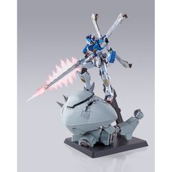 New METAL BUILD Crossbone Gundam X3 Action Figure VGC BANDAI