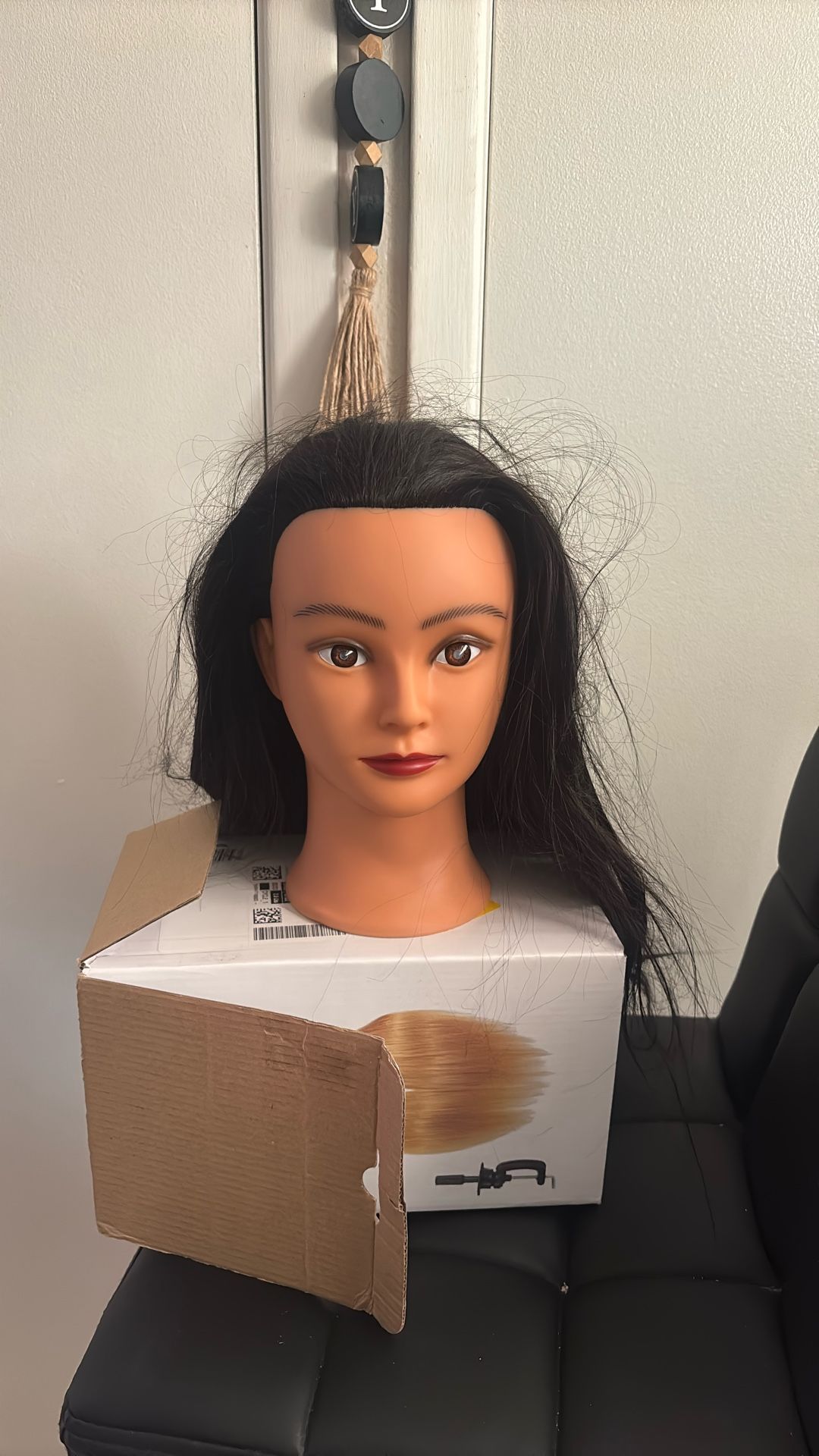 Mannequin Training Head With Stand Included -never Used