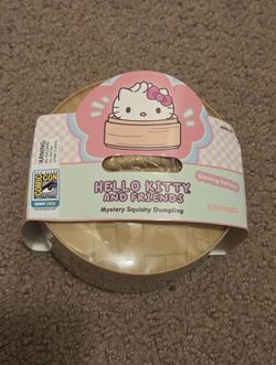Hello Kitty Squishy Dumpling Comic Con Exclusive
