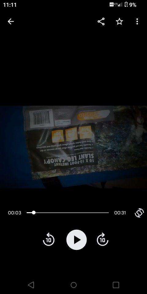 10 By 10 Slant Leg Canopy Tent