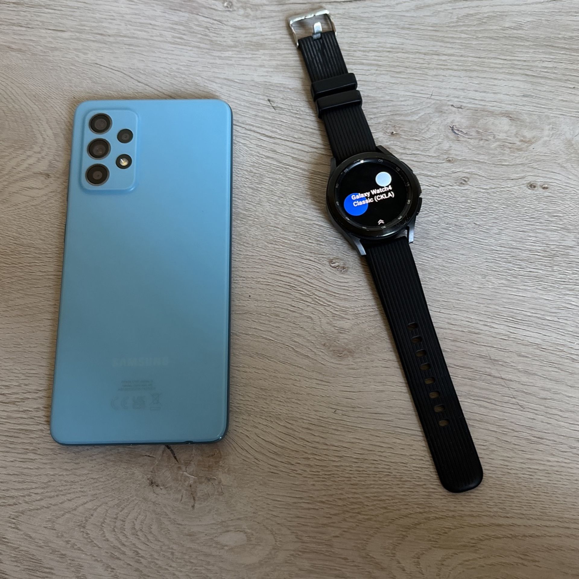 Samsung Galaxy A52 With Samsung Galaxy Watch 4 Classic (Bundle) for Sale in Upland, CA OfferUp