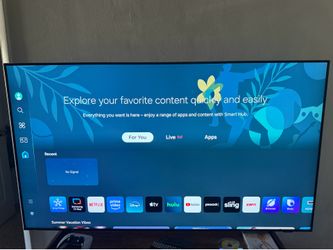 65” SAMSUNG SMART TV W/REMOTE USED LIKE NEW CONDITIONS WORKS PERFECT $260 CASH PICK UP IN HOMESTEAD