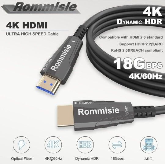 300ft HDMI cable, 4K, 18Gbps