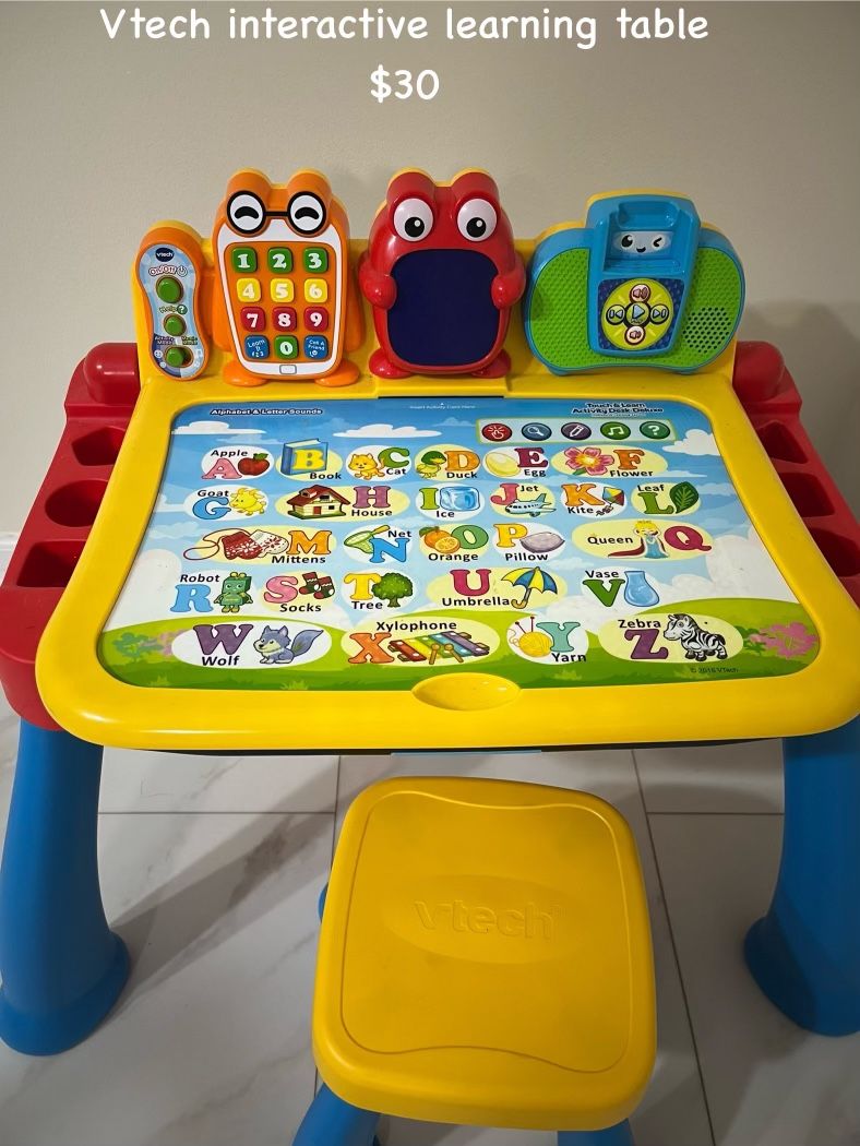 Vtech Interactive Learning Table