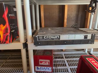 Crown amplifiers