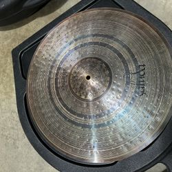 Saluda prototype dark hand hammered cymbals (OBO)