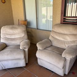 FREE Recliners - 2 Working Lifts, 1 Regular 
