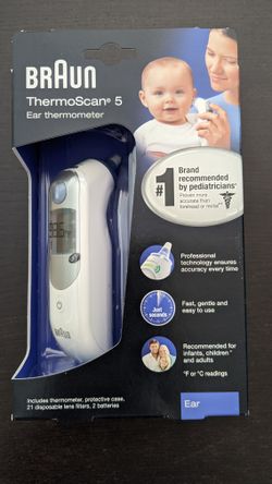 Braun Thermoscan 5 Thermometer (Brand New)!