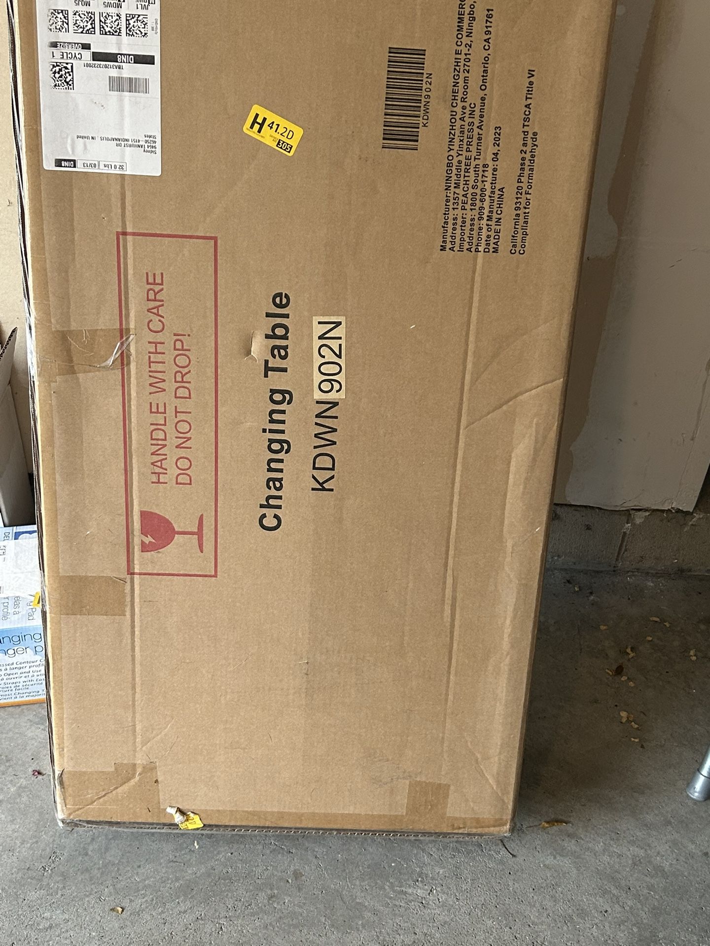 Baby Changing Table And Pads