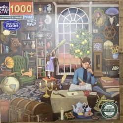 The Alchemist's Library 1000 Piece Jigsaw Puzzle