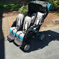 4-Child Baby Stroller —Great Shape, $1