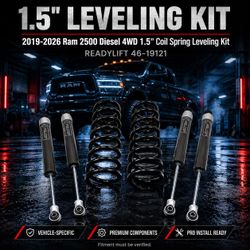 🔥 2019-2026 RAM 2500 DIESEL 4WD 1.5'' COIL SPRING LEVELING KIT 🔥