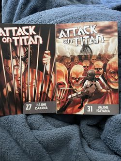 Attack On Titan Manga Vols. 27 & 31