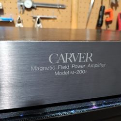 Carver M-200t Stereo/Mono Hi-Fi Amplifier 