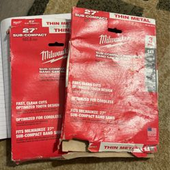 27” Sub Compact Bandsaw Blades
