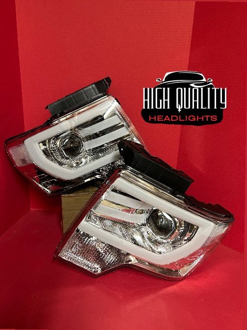 Ford F150 2009 2014 Headlights.