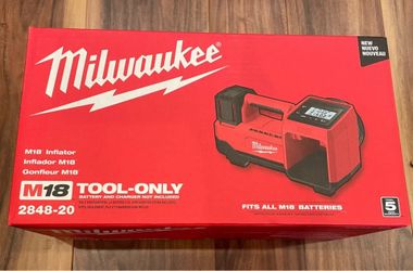 Milwaukee M18 Inflator.  Brand NEW.  Tool Only.  NUEVO.