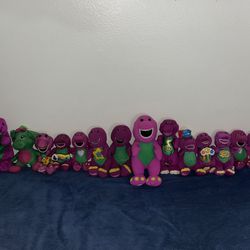 Barney Plush Collection 