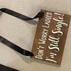 Trendy Ring Bearer Sign 