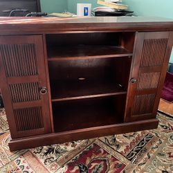 Antique TV Entertainment Stand 