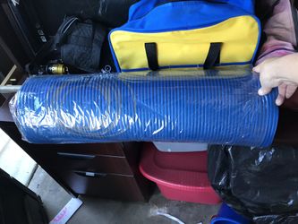 Ab roller & yogo mat