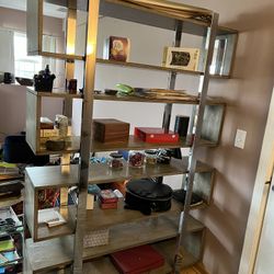 Book Shelves, Room Divider, Contemporary 