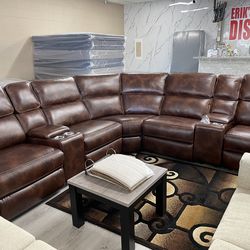 POWER RECLINER SECTIONAL