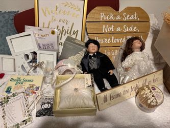 Wedding Decor & Accessories Bundle Lot