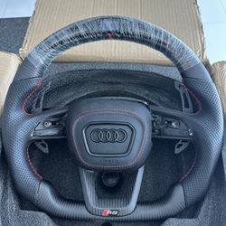 Steering Wheel Carbon LEDs For RSQ8 