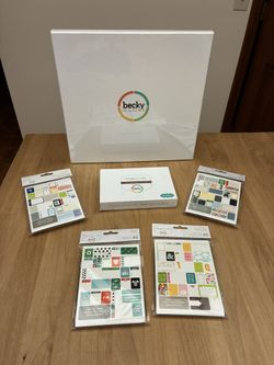 Becky Higgins “Project Life” 12 x 12 Pocket Pages (Big Variety Pack 2)Mini Kit, Themed Cards