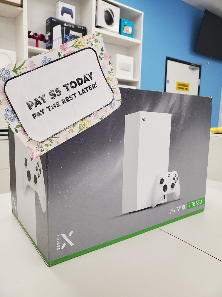 ๐ Xbox Series X 1TB (Brand New) โ Take It Home for $1! Save Big + Peace-of-Mind Warranty