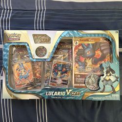 Pokemon Lucario Vstar Premium Collection Box Sealed New