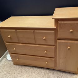 Versatile, Solid Wood Dresser/Changing Table