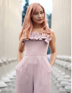 Jumpsuit- Small, Baby Pink