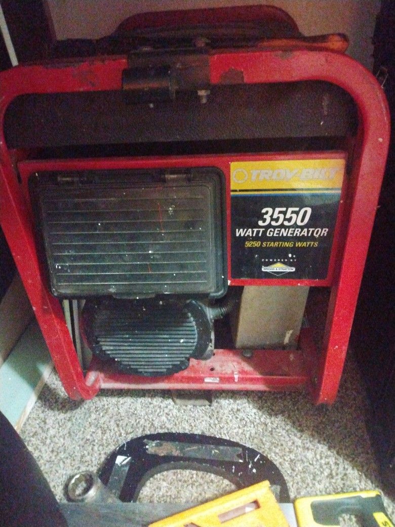 Troy-Bilt 3550 Gas Generator