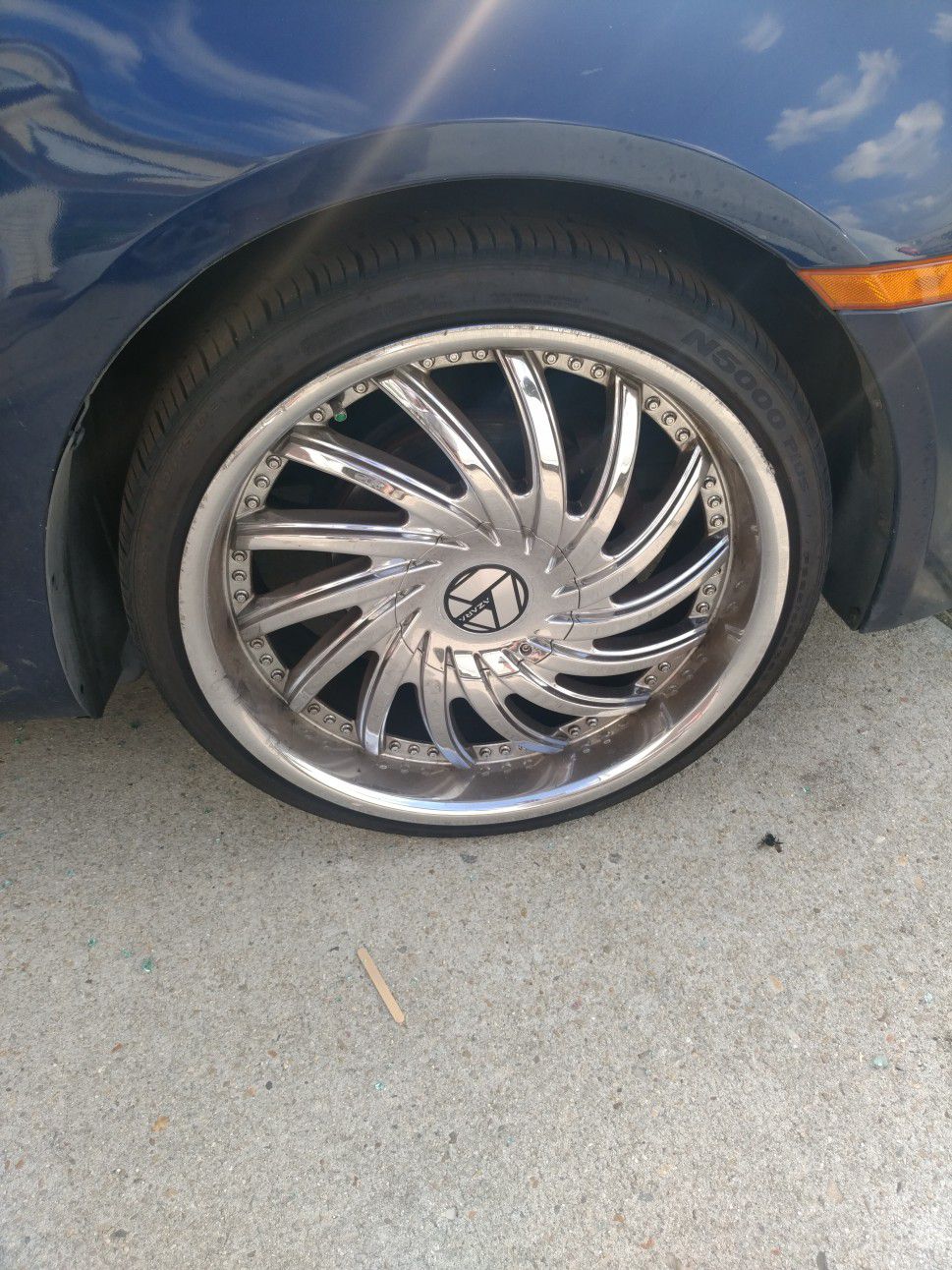 20 inch Azara tires and rims