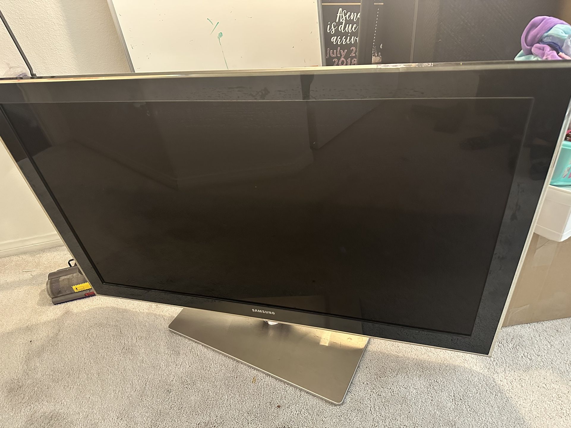 Samsung 46” Ultra-Slim LED HDTV – Stunning Picture, Sleek Design!