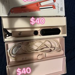 hair straighteners and brushes dryer and curling iron