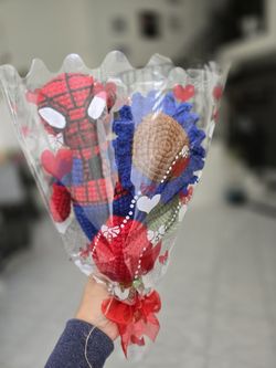 Spiderman Handmade Bouquet