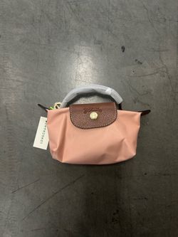 Longchamp Le Pliage Mini Pouch Pink
