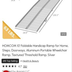 Foldable Handicap Ramp